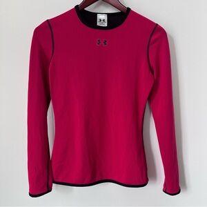 Under Armour Hot Pink Long Sleeve Performance Top